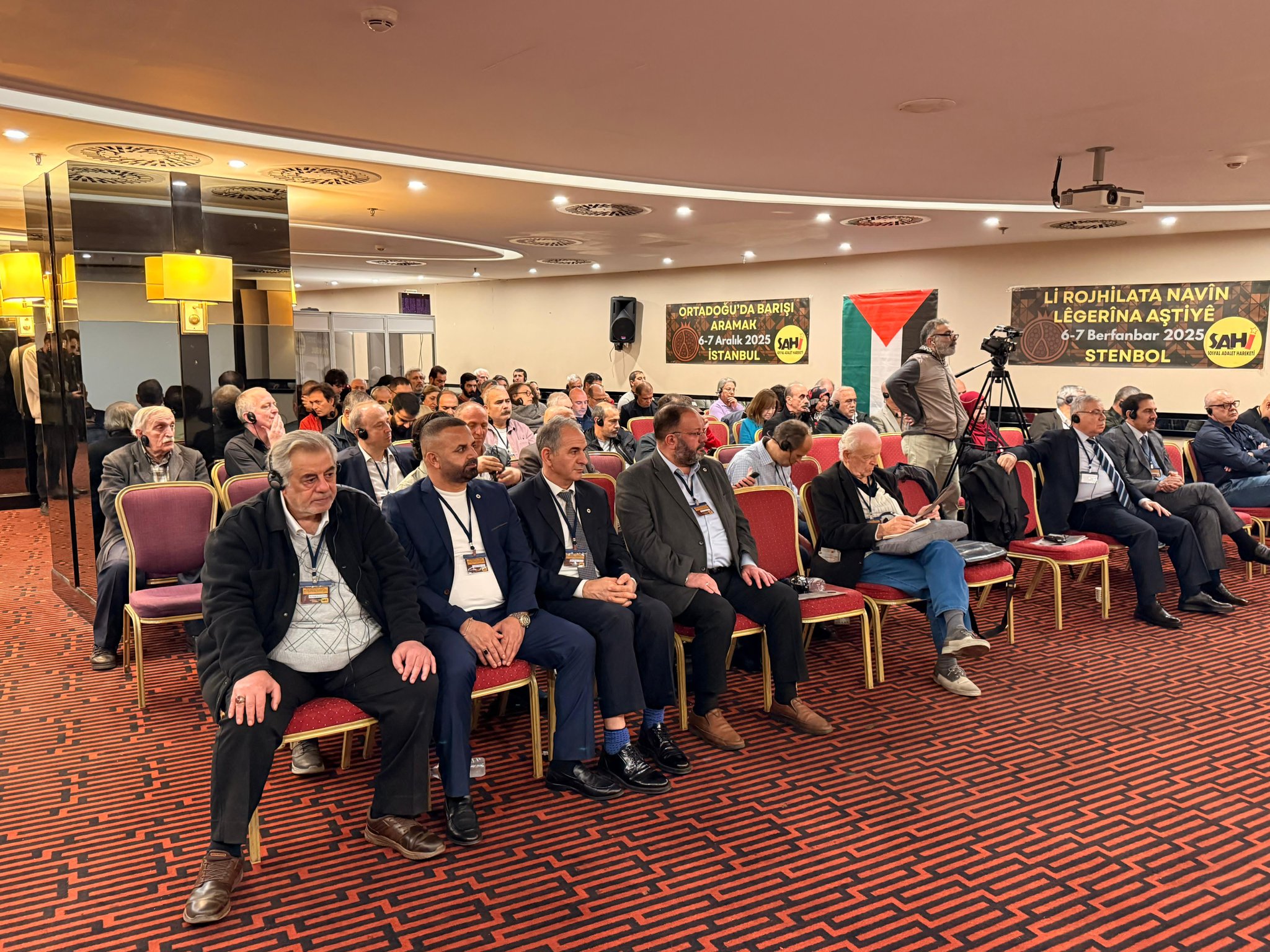 Genel Başkanımız Atıf Özbey, “Ortadoğu’da Barışı Aramak” Sempozyumuna Katıldı