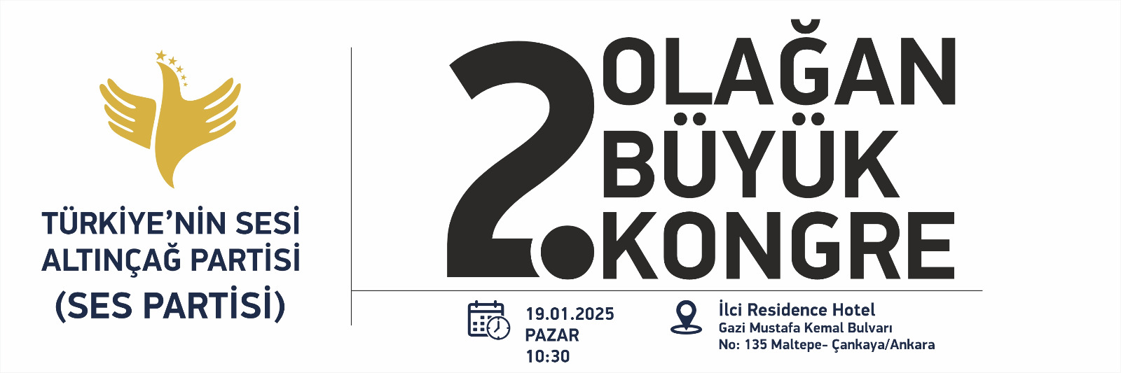Türkiyenin Sesi Altınçağ Partisi 2. Olağan Kongresi